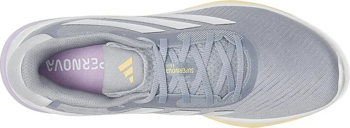 adidas Running Supernova Ease Running Shoes Women's Running Shoes Halo Silver/Dash Grey/Orange Tint : 6 C - Medium, Rubber - Image 2