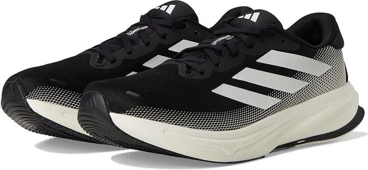 adidas Running Supernova Rise 2 Running Shoes Men's Running Shoes Black/Zero Metallic/Black : 8.5 D - Medium, Rubber