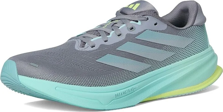 adidas Running Supernova Rise Running Shoes Women's Shoes Grey/Magic Grey Metallic/Flash Aqua : 7 C - Medium, Textile - Image 5