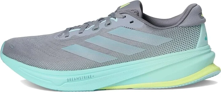 adidas Running Supernova Rise Running Shoes Women's Shoes Grey/Magic Grey Metallic/Flash Aqua : 7 C - Medium, Textile - Image 6