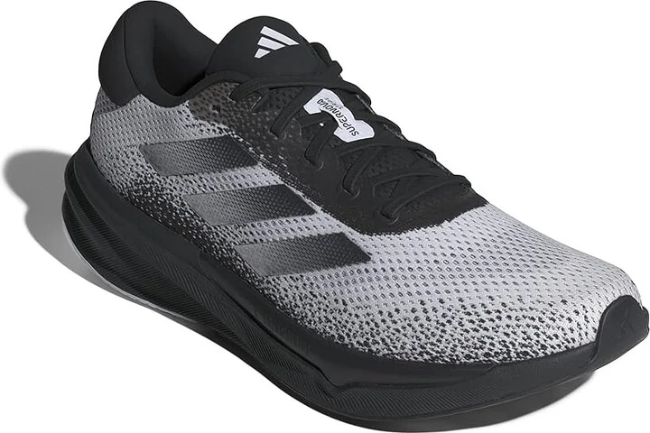 adidas Running Supernova Stride Running Shoes Men's Shoes Black/White/Black : 12.5 D - Medium, Rubber