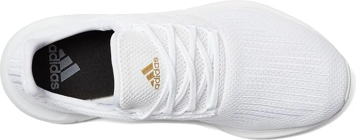 adidas Running Swift Run Women's Shoes Footwear White/Footwear White/Gold Metallic : 10 B - Medium - Image 2