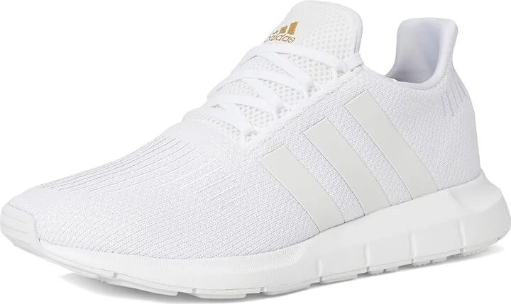 adidas Running Swift Run Women's Shoes Footwear White/Footwear White/Gold Metallic : 10 B - Medium - Image 5