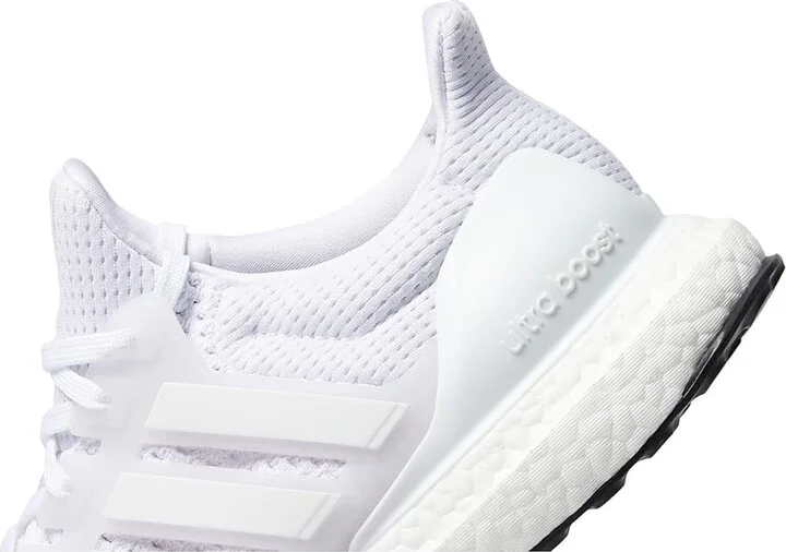 adidas Running Ultraboost 1.0 Men's Shoes White/White/White : 8.5 D - Medium, Synthetic/Textile - Image 4