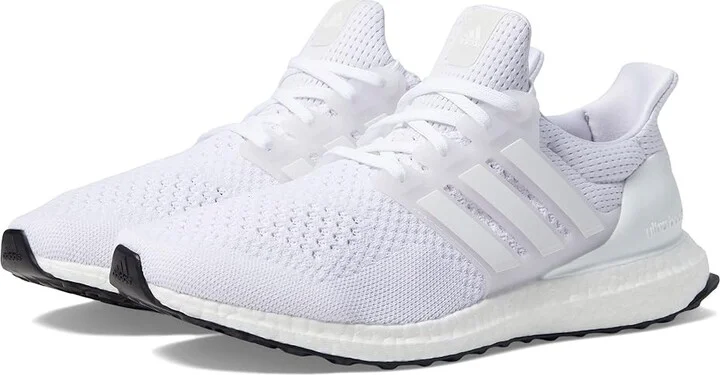 adidas Running Ultraboost 1.0 Men's Shoes White/White/White : 8.5 D - Medium, Synthetic/Textile
