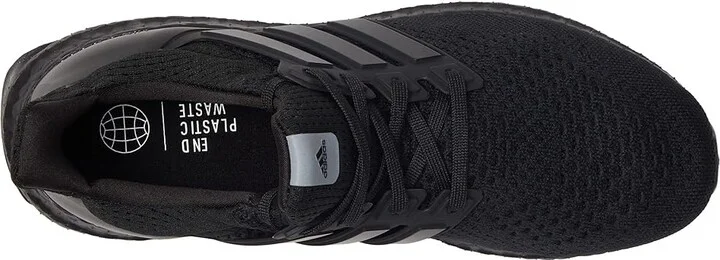 adidas Running Ultraboost 1.0 Women's Running Shoes Black/Black/Beam Pink : 7 B - Medium, Rubber/Textile - Image 2