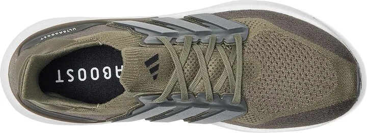 adidas Running Ultraboost 5 Running Shoes Men's Running Shoes Olive Strata/Iron Metallic/Shadow Olive : 9 D - Medium, Rubber - Image 2