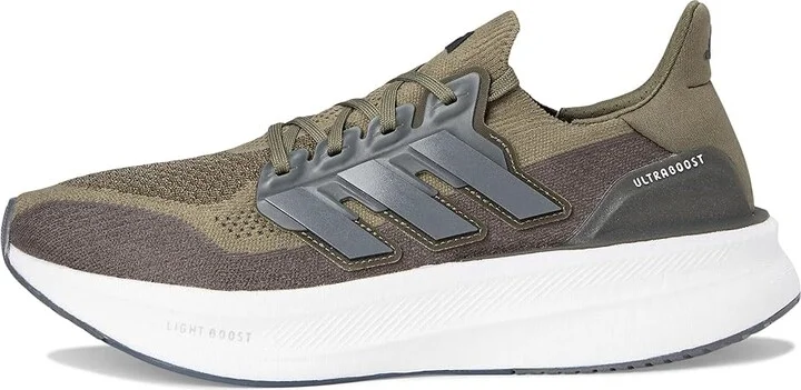 adidas Running Ultraboost 5 Running Shoes Men's Running Shoes Olive Strata/Iron Metallic/Shadow Olive : 9 D - Medium, Rubber - Image 6