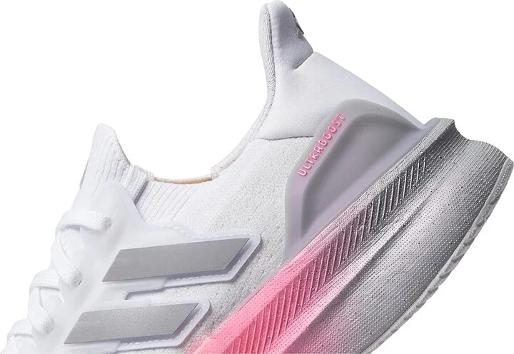 adidas Running Ultraboost 5 Running Shoes Women's Running Shoes White/Glory Grey/Lucid Pink : 7.5 C - Wide - Image 4