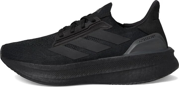 adidas Running Ultraboost 5X Running Shoes Men's Running Shoes Black/Black/White : 8.5 D - Medium, Textile - Image 6