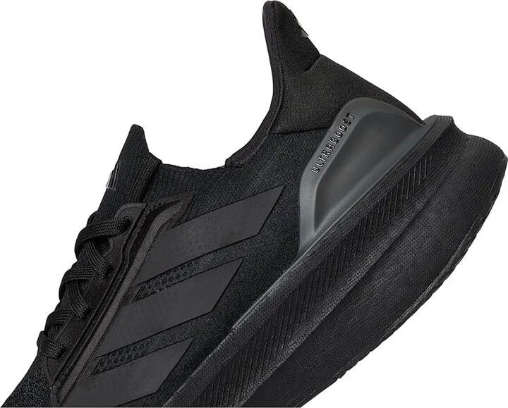 adidas Running Ultraboost 5X Running Shoes Men's Running Shoes Black/Black/White : 8.5 D - Medium, Textile - Image 7