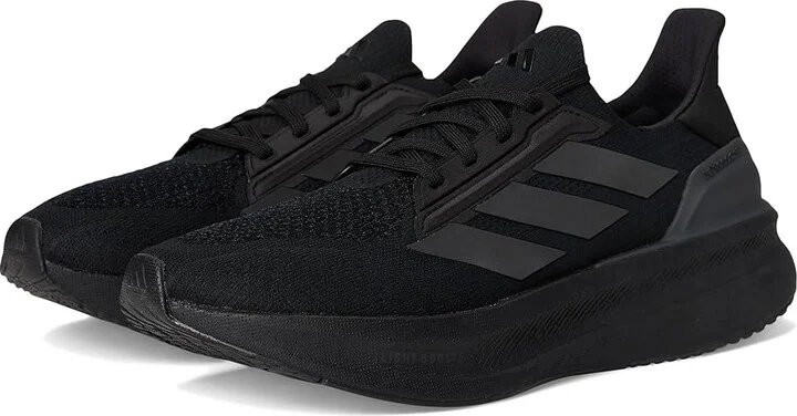adidas Running Ultraboost 5X Running Shoes Men's Running Shoes Black/Black/White : 8.5 D - Medium, Textile