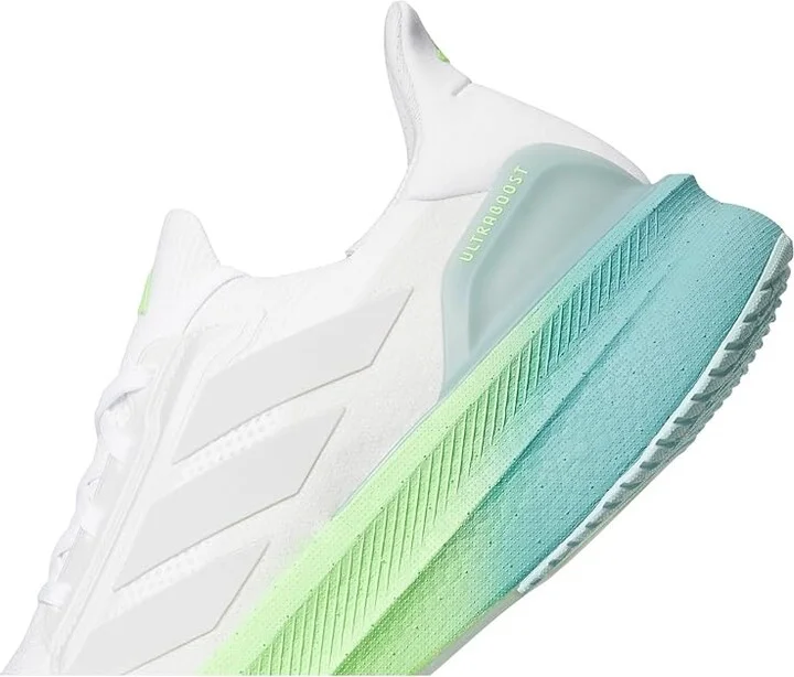 adidas Running Ultraboost 5X Running Shoes Men's Running Shoes White/Dash Grey/Lime Burst : 9 D - Medium, Textile - Image 7