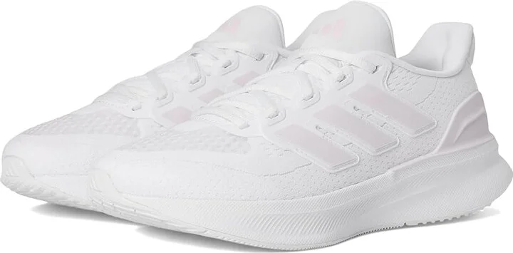adidas Running Ultrarun 5 Running Shoes Women's Running Shoes White/Almost Pink/Black : 8.5 B - Medium, Rubber