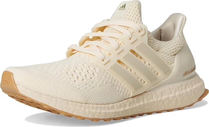 adidas Running Women's Ultraboost 1.0 Women's Shoes Wonder White/Alumina/Cyber Metallic : 5 C - Wide, Rubber/Textile - Image 5