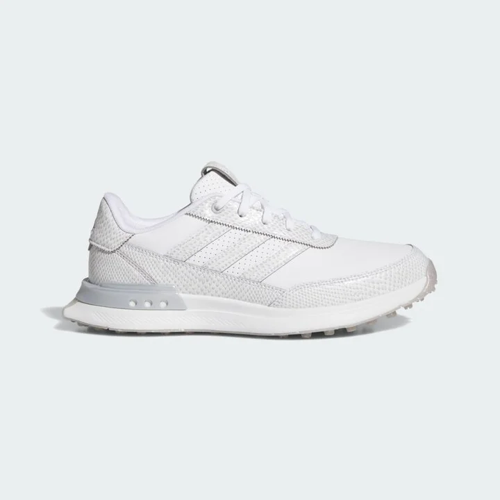 adidas S2G 25 Leather Spikeless Golf Shoes Cloud White 5 Womens