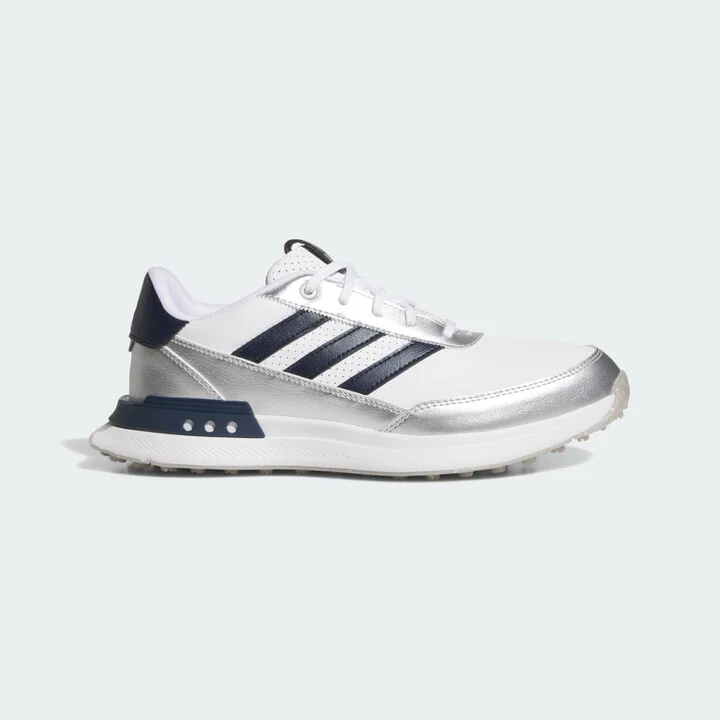 adidas S2G 25 Leather Spikeless Golf Shoes Cloud White 5 Womens