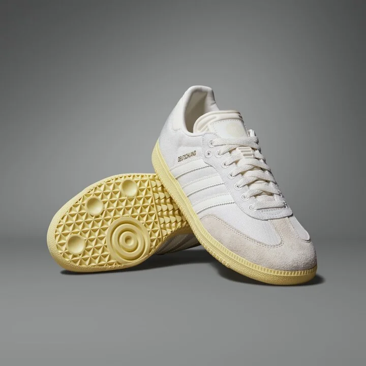 adidas Samba Germany Indoor Soccer Shoes Cloud White M 6.5 / W 7.5 Unisex