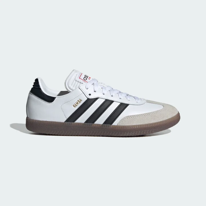 adidas Samba Indoor Soccer Shoes Cloud White M 5 / W 6 Unisex