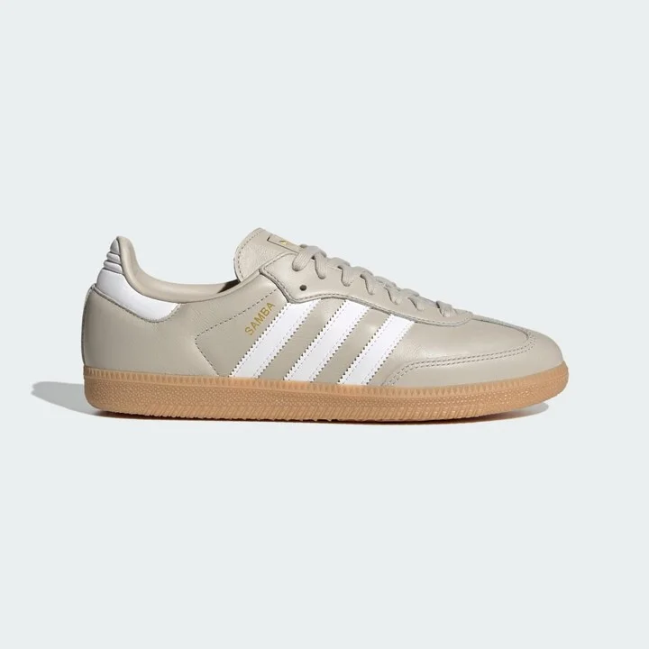 adidas Samba OG Shoes Beige 12 Mens