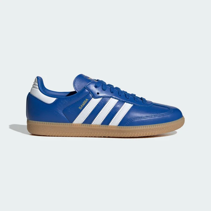 adidas Samba OG Shoes Blue 4 Mens