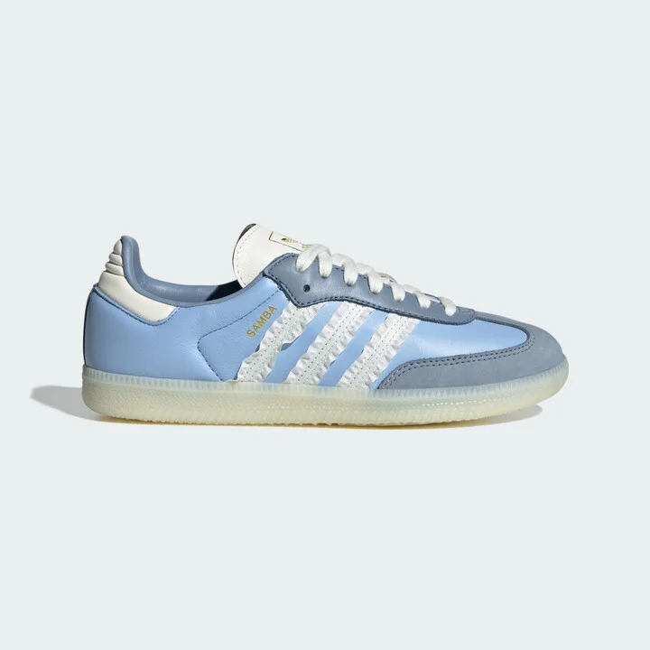 adidas Samba OG Shoes Clear Sky 8 Womens