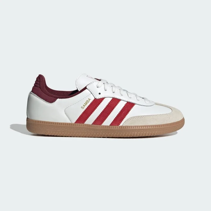 adidas Samba OG Shoes Core White 5 Mens