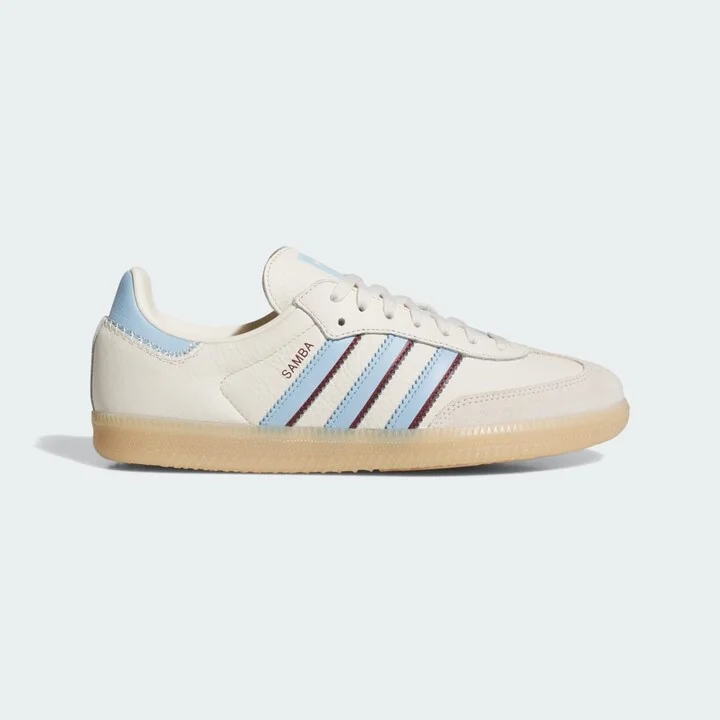 adidas Samba OG Shoes Wonder White 4 Mens