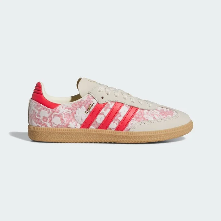 adidas Samba OG X Liberty London Shoes Cloud White 5.5 Womens