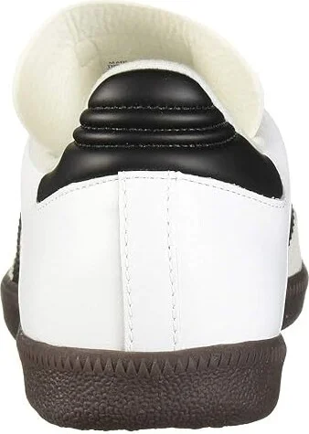 adidas Samba(r) Classic Soccer Cleats Soccer Shoes Running White/Black : Men's 8.5 - Women's 9.5 Medium, Leather - Image 5