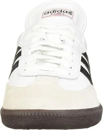 adidas Samba(r) Classic Soccer Cleats Soccer Shoes Running White/Black : Men's 8.5 - Women's 9.5 Medium, Leather - Image 6