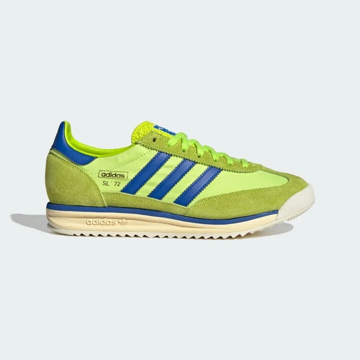 adidas SL 72 RS Shoes Solar Slime M 4 / W 5 Mens