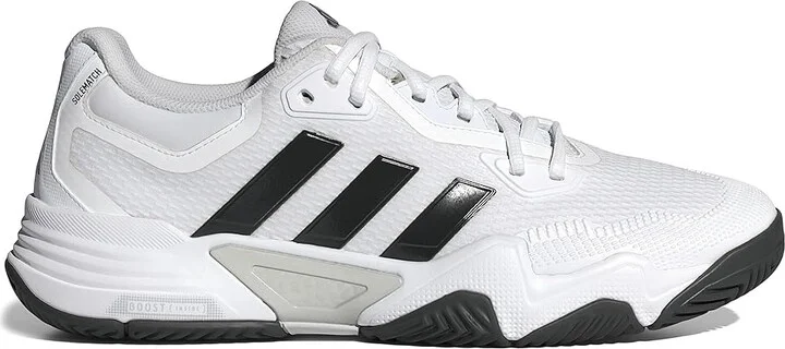 adidas SoleMatch Control 2 Tennis Shoes Men's Shoes White/Black Blue Metallic/Silver Metallic : 8.5 D - Medium, Rubber - Image 6