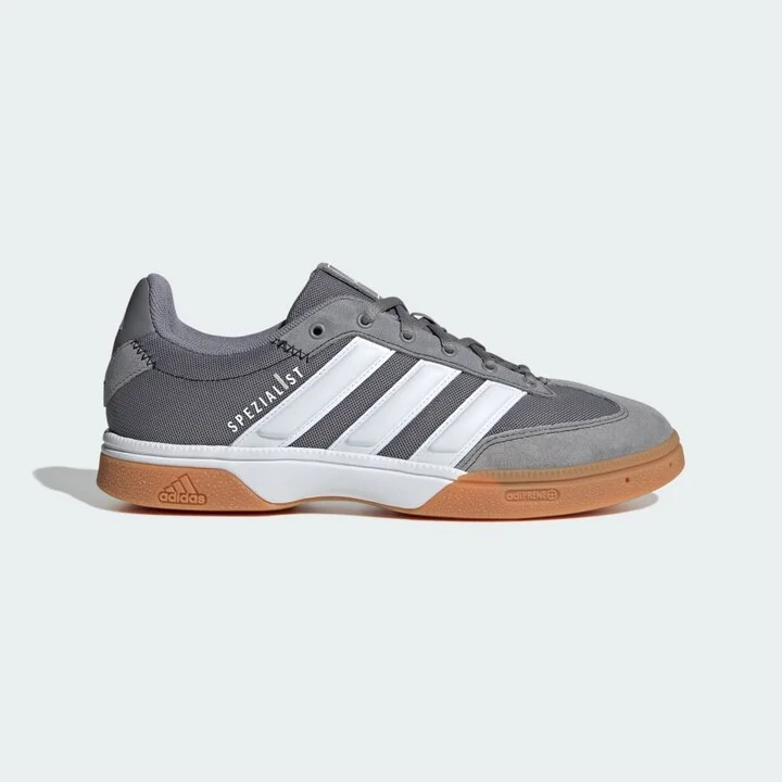 adidas Spezialist Indoor Shoes Grey Three 5 Mens