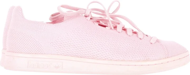 Adidas Stan Smith Sneakers in Pink Primeknit Fabric
