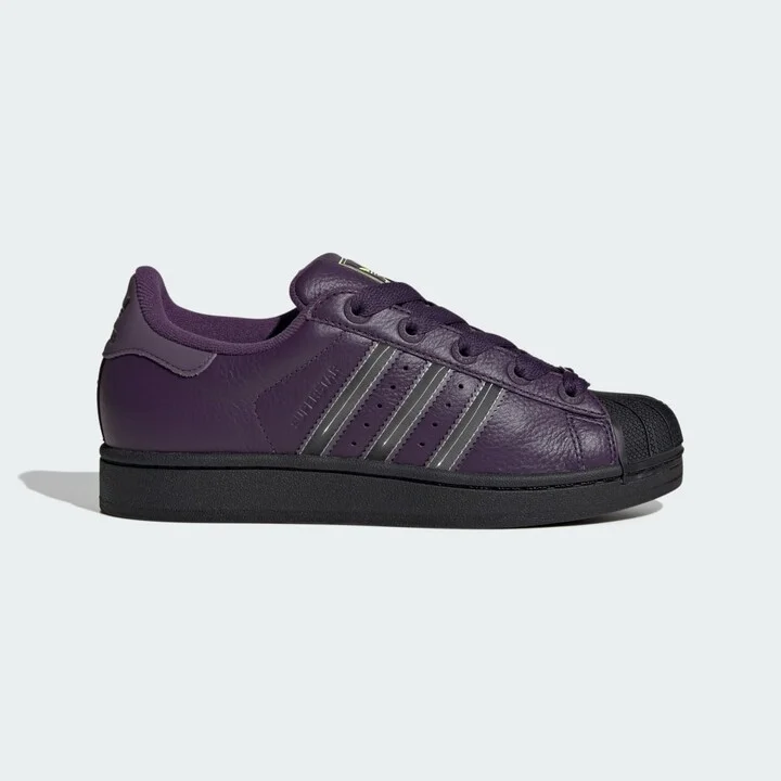 adidas Superstar II Shoes Aurora Plum 10 Womens
