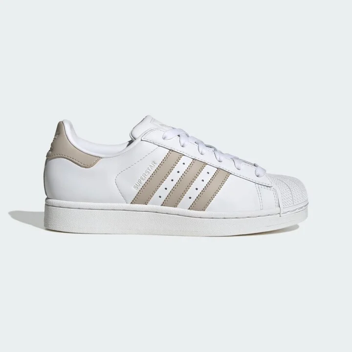 adidas Superstar II Shoes Cloud White 5 Womens