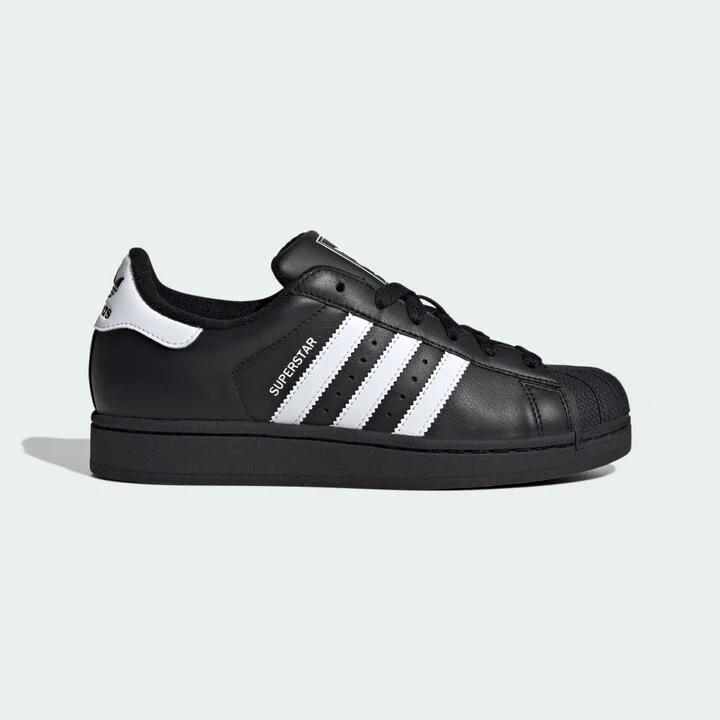adidas Superstar II Shoes Core Black 5 Womens