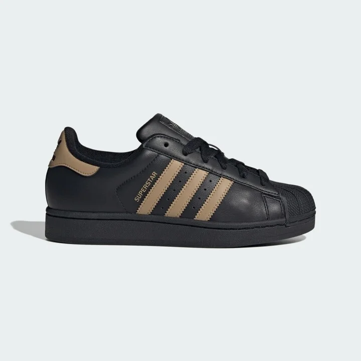 adidas Superstar II Shoes Core Black 5 Womens