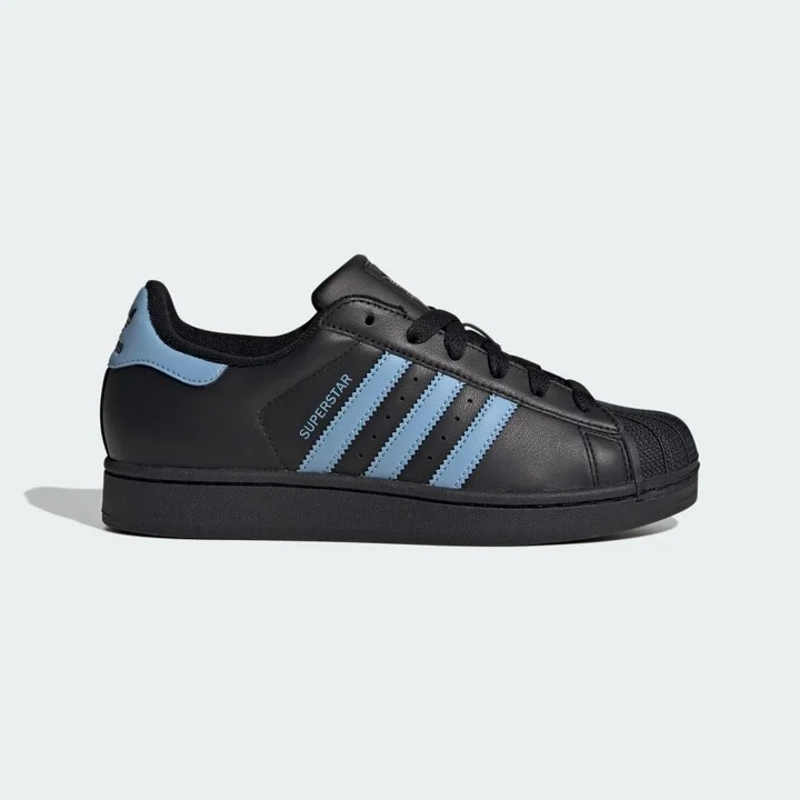 adidas Superstar II Shoes Core Black 5 Womens