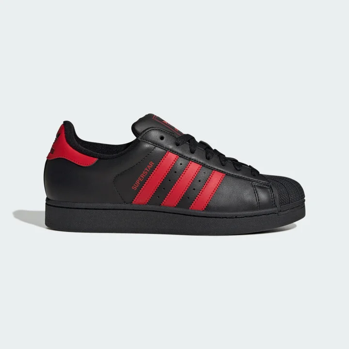 adidas Superstar II Shoes Core Black 6 Mens