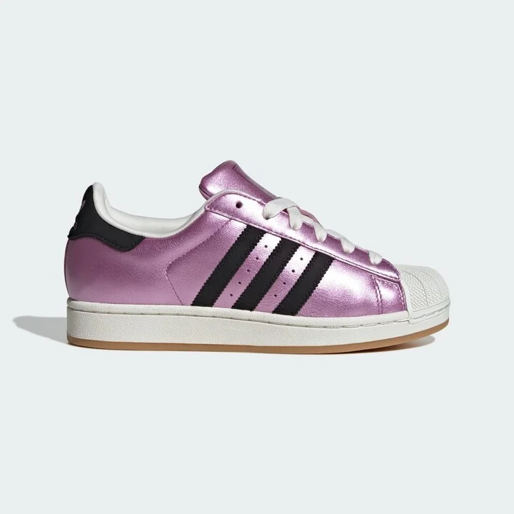 adidas Superstar II Shoes Preloved Purple 5 Womens