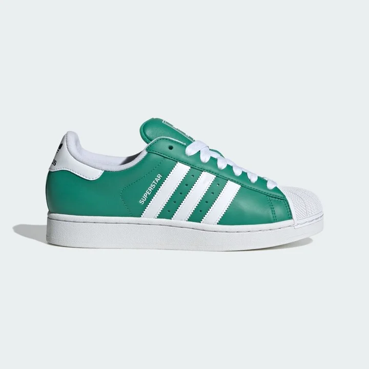 adidas Superstar II Shoes Semi Court Green 7 Mens