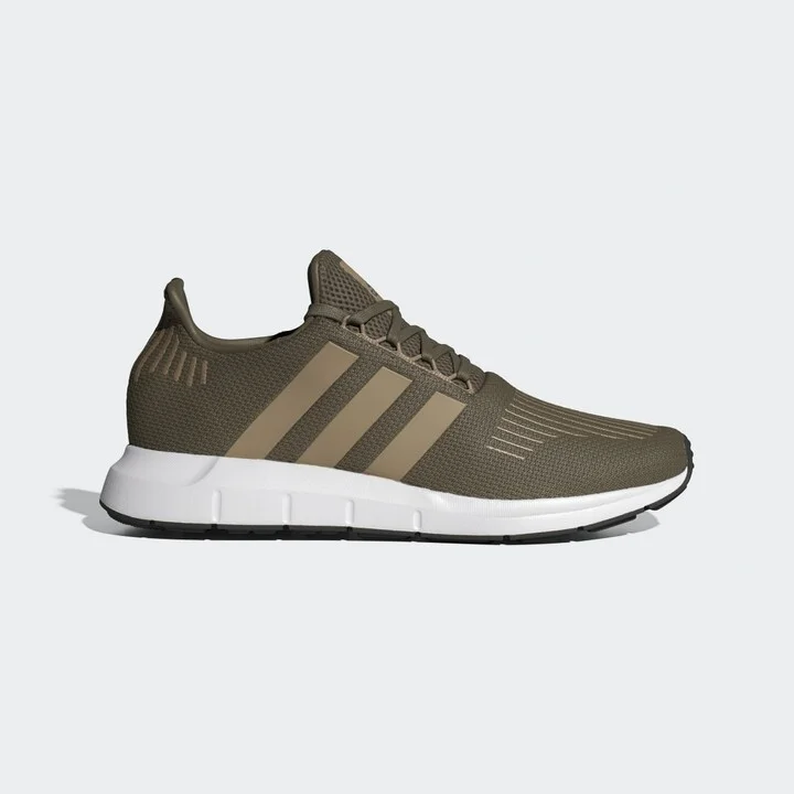 adidas Swift Run 1.0 Shoes Olive Strata 7 Mens