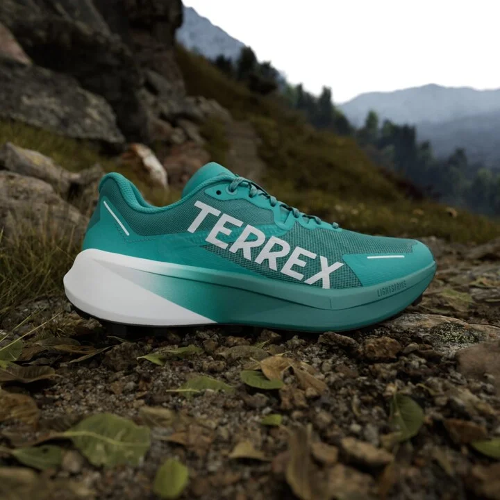 adidas Terrex Agravic 3 Trail Running Shoes Pure Teal 7 Mens