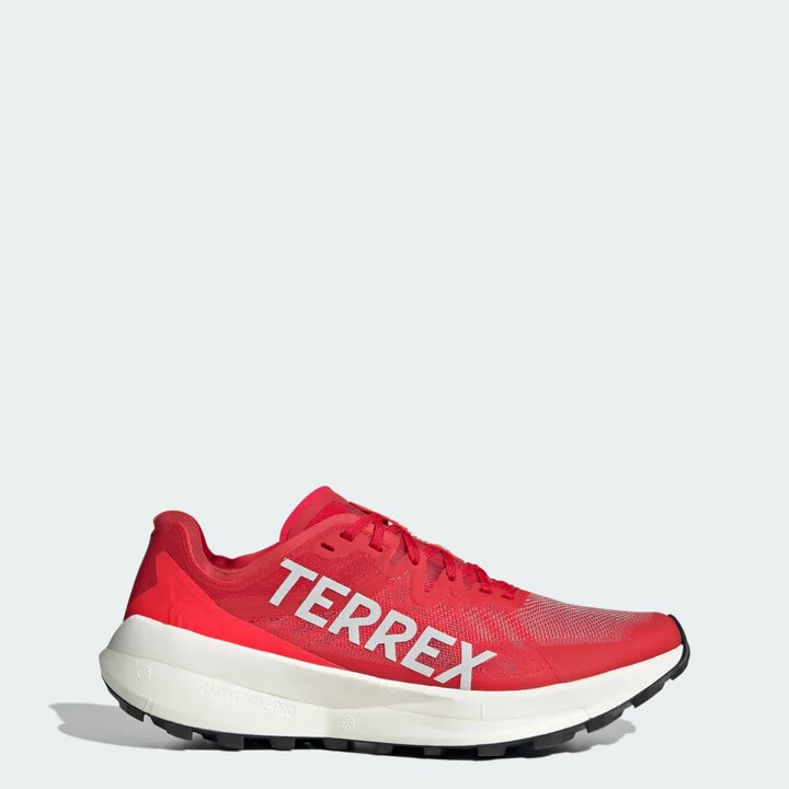 adidas Terrex Agravic Speed Trail Running Shoes Pure Ruby 7 Mens