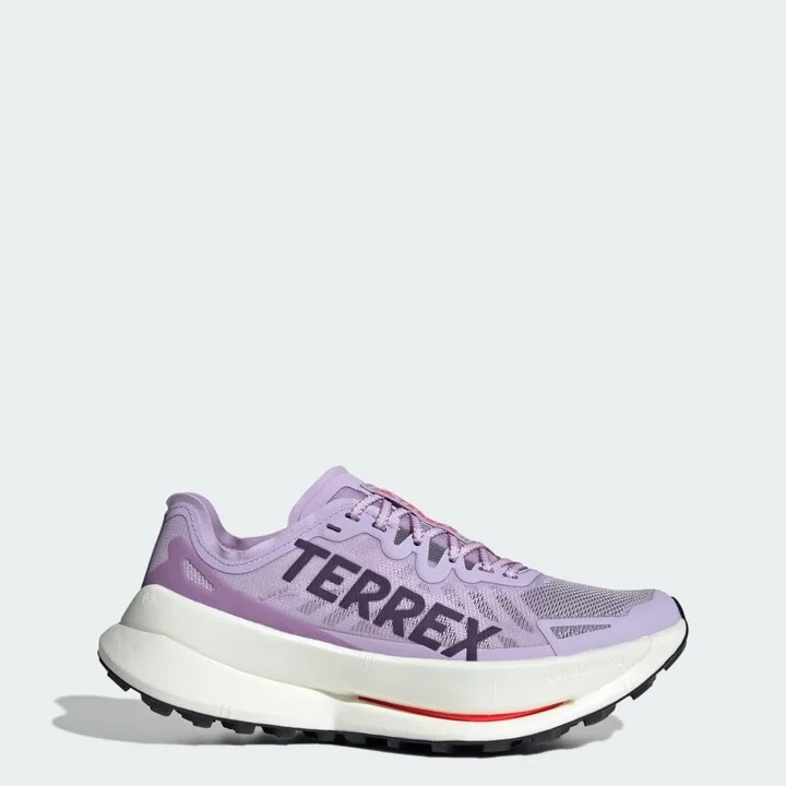 adidas Terrex Agravic Speed Ultra Trail Running Shoes Powder Plum 5.5 Womens