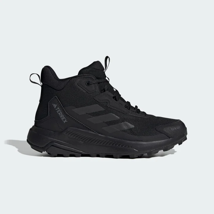 adidas Terrex Anylander Mid Rain.Rdy Hiking Shoes Core Black 5.5 Womens