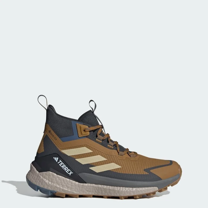 adidas Terrex Free Hiker 2.0 Gore-Tex Hiking Shoes Bronze Strata 7 Mens
