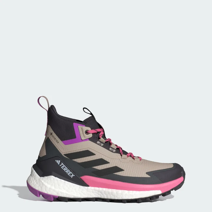 adidas Terrex Free Hiker 2.0 Gore-Tex Hiking Shoes Wonder Beige 6.5 Womens